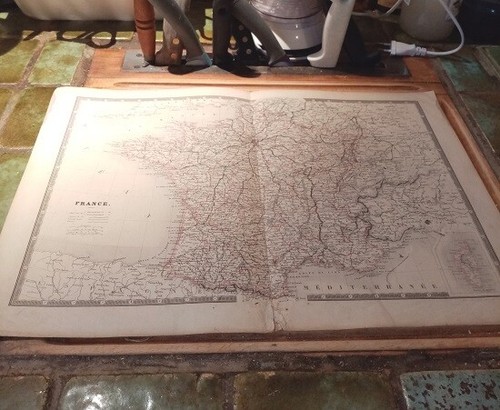 Carte atlas géographie - carte,