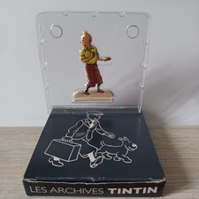 LES ARCHIVES TINTIN  - LE SECRET DE LALICORNE -  FIGURINE NEUVE AVEC BOÎTE