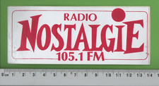 ❤ NOSTALGIE 105.1 FM RADIO -