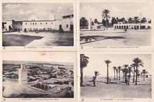 Lot de 4 cartes postales