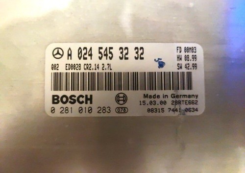 Calculateur moteur edc15c6 - calculateur,