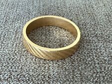 Imposant anneau en or jaune 18