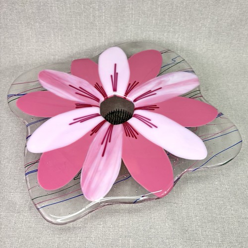 Ikebana flower vase fused - ikebana,