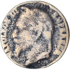 France, Médaille, Napoléon III, Médaille érotique reprenant un module de 5