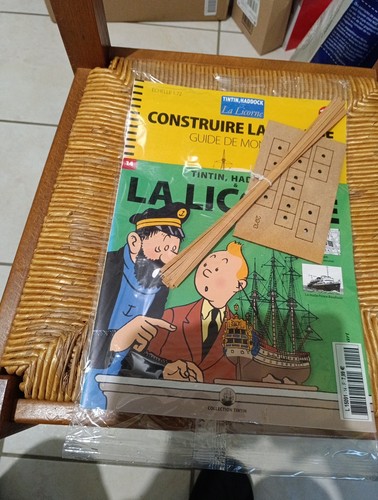 Tintin licorne maquette - la,