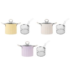 Marmite avec couvercles