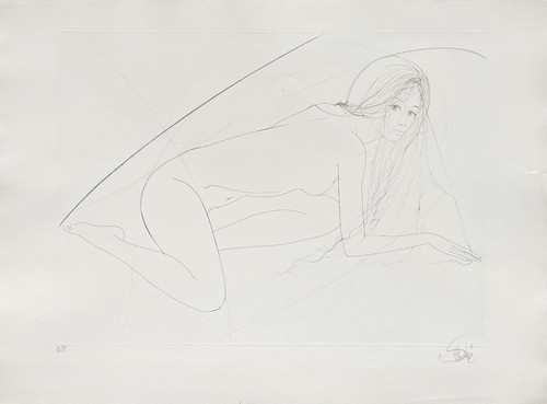 Valadie lithographie signée - -,