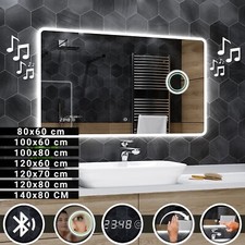 Moderne Miroir Salle De Bain Lumineux LED INTERRUPTEUR | BLUETOOTH OSAKA