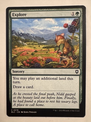 Explore mtg bloomburrow - explore,