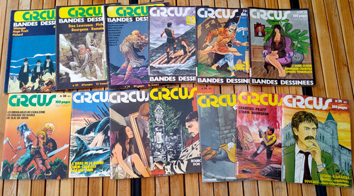 Lot revues circus 1980 - 13,