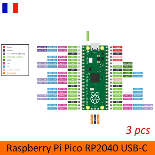 Pcs raspberry pico - 3,