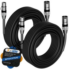 XLR Microphone Cables (30FT