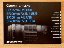 Canon original EF 135, 200