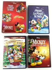 Coffret 3 DVD Disney VF  Mickey Noel  Envoi rapide et suivi