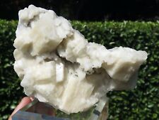 Minéraux Aragonite Fluorescent Avec Soufre Nativo Sicile