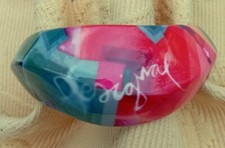 ORIGINAL BRACELET  BAROQUE EN RÉSINE MULTICOLORE  DESIGUAL DN2679
