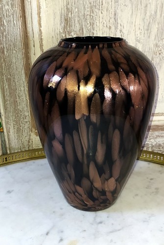 Murano vase avventurina verre - vase,