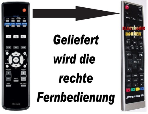 Replacement remote control - replacement, for