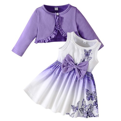 Bébé filles robe cardigan - filles,