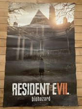 Resident Evil VII PLAYSTATION Vintage Official Poster 90,5 x 61 cm