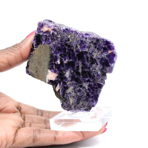 Pierre fluorite pyrite - de,