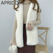 Femme Faux Lapin Fourrure