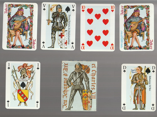 Cartes jouer anciennes jeu - jouer, anciennes,