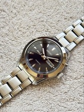 Montre Seiko ANA Kinetic Triple Hand Day Date Triton Blue Limited Edition