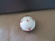 ancienne boite à pilule ronde