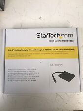 StarTech USB-C Multiport Adapter - Power Delivery 3.0 - 4K HDMI - USB 3.0