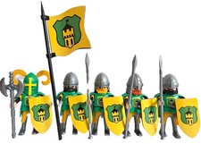 playmobil 5 CHEVALIERS 3666