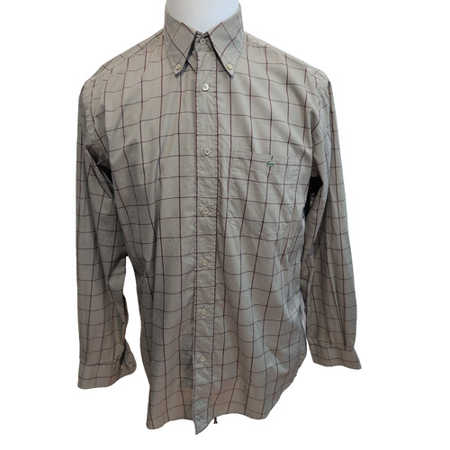 Chemise lacoste kaki clair - 39,