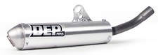 DEP Pot D'Échappement Silencieux Court Silencieux Cross Suzuki RM 125 2001-2012