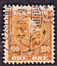 TIMBRE 1904 DANEMARK N° 47-OBL. TB-COTE: 45 EUROS-VOIR SCAN R/V-