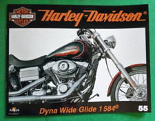 FASICULE HARLEY DAVIDSON ALTAYA N°  55 :" Dyna wide glide 1 584 "  tbe