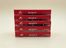 Lot 5 Cassettes audio VIERGES SONY - Tdk - Philips 60 - 90 - 100 - NEUVES