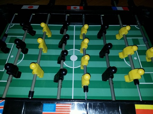 Foosball table mini portable - table,
