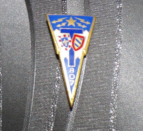 Insigne militaire 807 - insigne, 807°