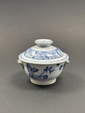 Pot à crème en Faïence de Creil et Montereau Modèle Japon