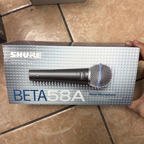 Shure beta 58a supercardioid - shure,