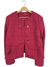 GUESS Veste en tricot Dames Tricots T EU 42 rouge style décontracté