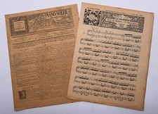 Piano Soleil 1893 Journal