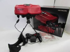Console Nintendo Virtual Boy 3D Display Game System fonctionnelle avec logici...