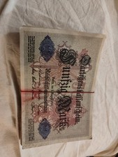 Billet Allemand Deutsch Mark 1914