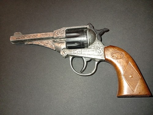 Jouet vintage revolver edison - vintage,