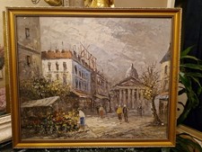 Burnett, Huile Sur Toile