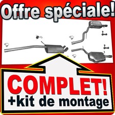 Ligne pot d'échappement pour