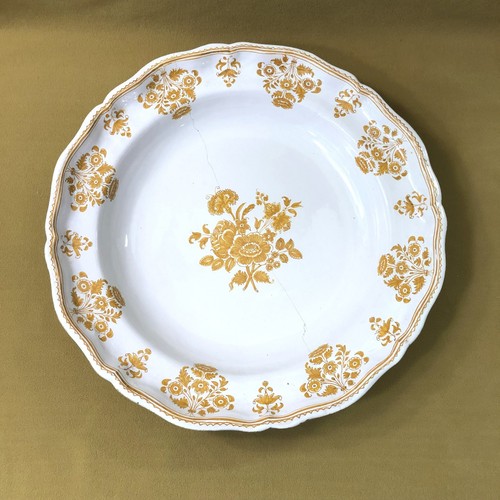 Ancien plat rond - ancien,
