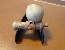 Rare fourneau de pipe canon - Gambier