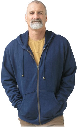 Oakhurst hemp zipper hoodie - oakhurst,